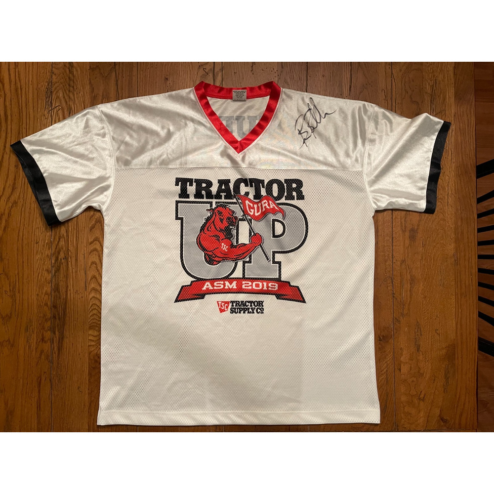 2019 Tractor Supply Annual Guru Football Jersey Autographed by Brian Billick